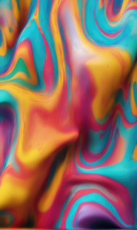 abstract background with a pattern in the shape of a colorful gradientの素材