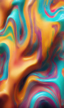 abstract colorful background with some smooth lines in it (see more in my portfolio)の素材