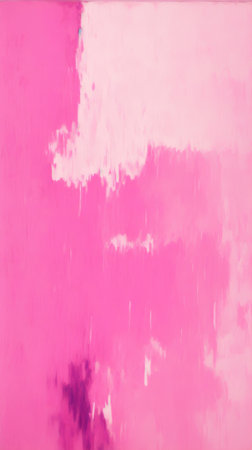 abstract pink watercolor painted background texture with grunge brush strokesの素材