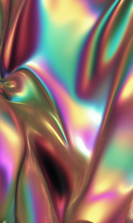 Holographic foil abstract background, iridescent texture for designの素材