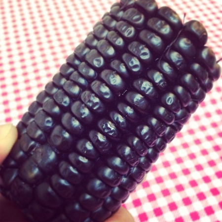 Black cornの素材
