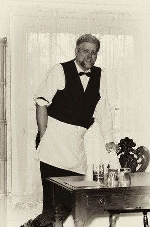 old fashioned bartenderの写真素材