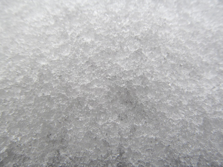 Snow close-up. Winter background for greeting cardsの写真素材