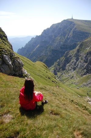 contemplationの写真素材