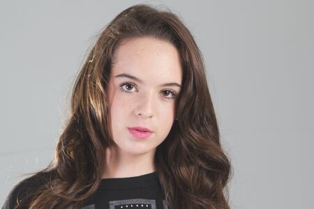 Stock image portrait of teen