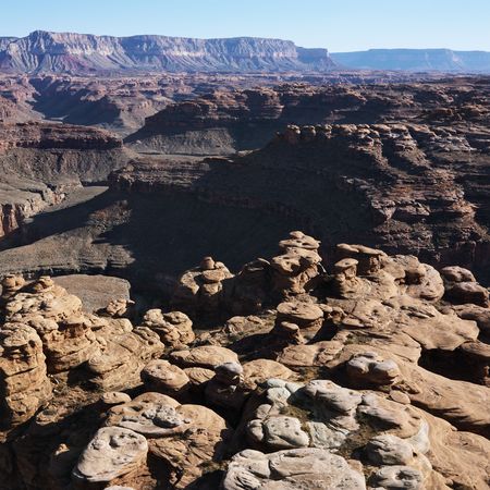 Aerial view of Grand Canyon National Park in Arizona, USA.の写真素材