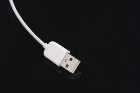Firewire cord.の写真素材