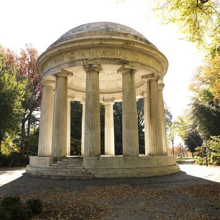 World War I Memorial in Washington, DC, USA.のeditorial素材