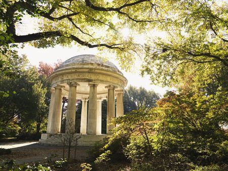 World War I Memorial in Washington, DC, USA.のeditorial素材