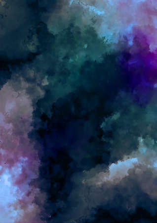 Fantastic textured background of red and purple glitter jewels glowing in the darkの写真素材