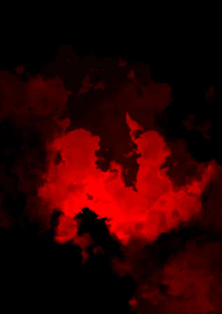 Fantastic red blood watercolor texture background