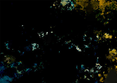 Colorful fantastic glitter jewelry texture background glowing in the darkの写真素材