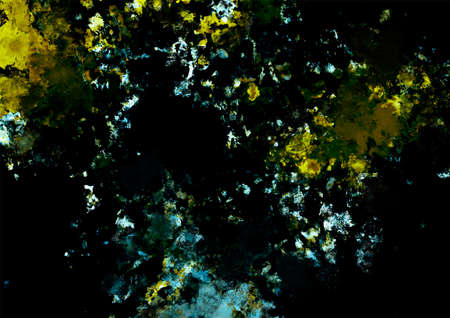Colorful fantastic glitter jewelry texture background glowing in the darkの写真素材