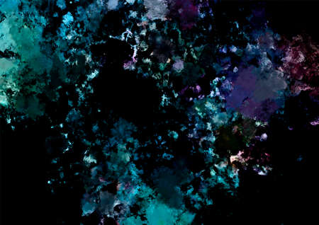 Fantastic light blue glitter texture background glowing in the darkの写真素材