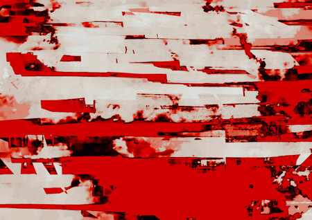 Red and black oozing texture backgroundの写真素材