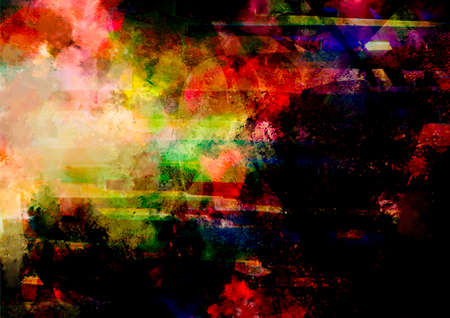 Red and black oozing texture backgroundの写真素材