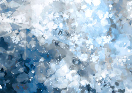 Fantastic light blue watercolor texture backgroundの写真素材