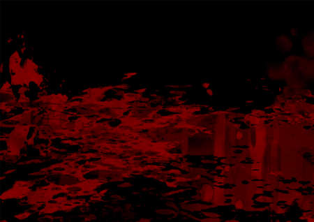 Red and black oozing texture backgroundの写真素材