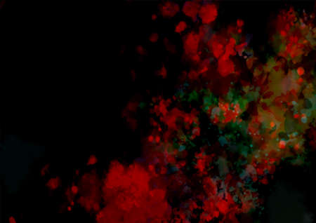 Red and black oozing texture backgroundの写真素材