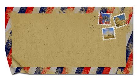 envelope of the old paper