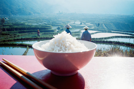 Red nail polish bottle on a black background. 3d rendering.の素材