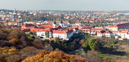 Panorama of Pragueの写真素材