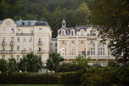 Hotel in Karlovy Vary  Carlsbad   Czech Republicのeditorial素材