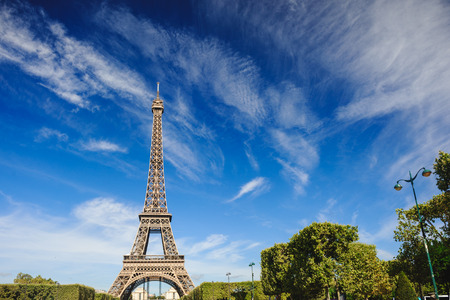 The Eiffel Tower, Paris の写真素材