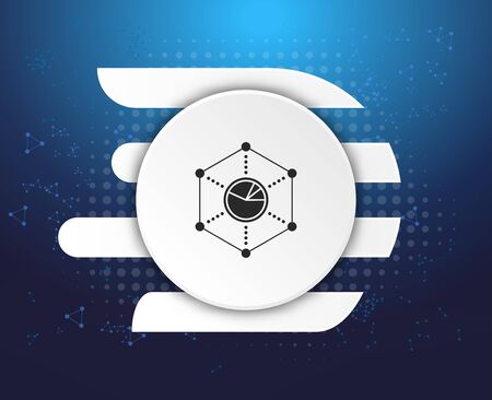 Data creative concept vector illustrationのイラスト素材