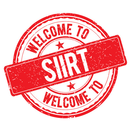 SIIRT. Welcome to stamp sign illustrationの写真素材