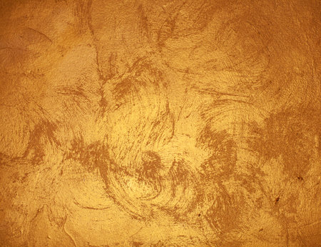 gold texture natural painted wallの写真素材