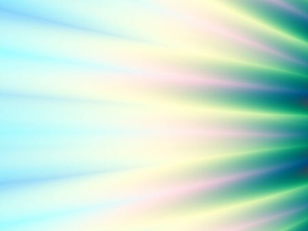 Floral green rays abstract garden background