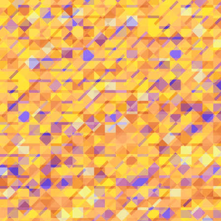 Warm color art abstract summer bright pixel backgroundの写真素材