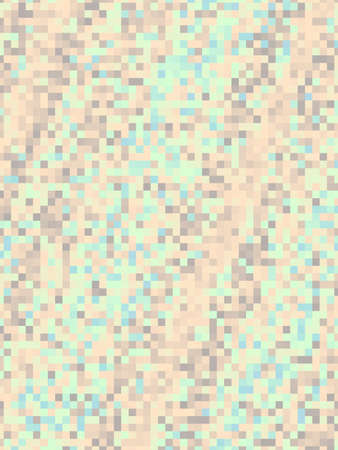 Simple pastel color abstract pixel graphic backgroundの写真素材