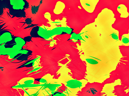 Abstract digital paint colorful wallpaper backgroundの写真素材