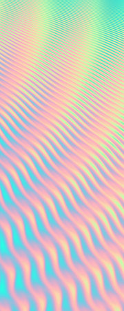 Vertical phone wallpaper art holographic illustration backgrounds