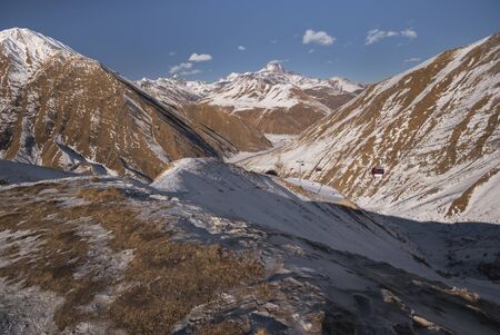 Kobi is a village in Stepantsminda, while Gudauri is a ski resort located on the south-facing...