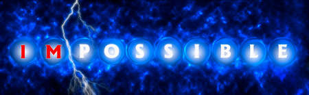 Abstract background with impossible concept. Thinking, Success and Creativity. abstract 3d illustrationの写真素材