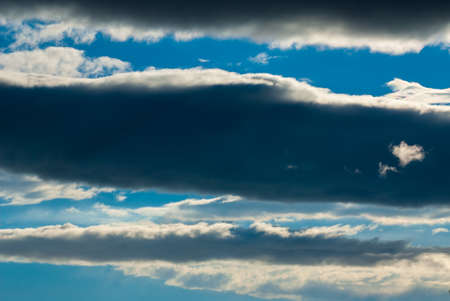 Blue sky background with clouds. natural background.