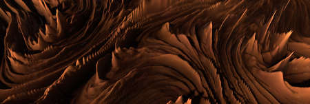 Abstract background, texture of a alien planet, abstract surface texture. 3d illustration.