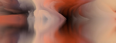 magical world. Abstract Landscape, surreal lake and reflections. art, creativity and imagination. 3d...