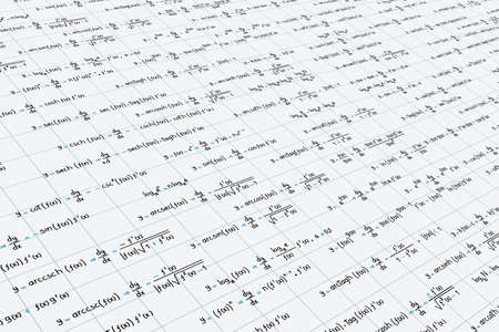 Logarithmic, derivative, trigonometric, logarithmic, hyperbolic and inverse equations and formulas...