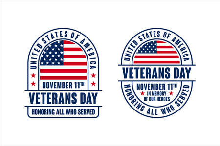 Veteran day united states of america vector designのイラスト素材