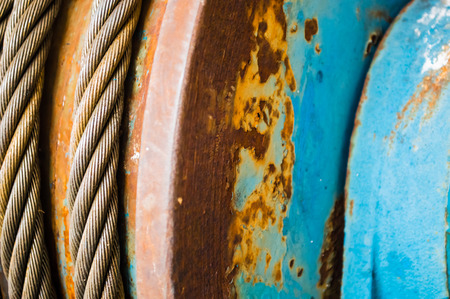 Old machinery and equipmentsの写真素材