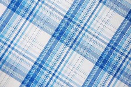 Blue plaid patternの写真素材