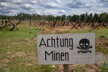 watch out for minefield ahead