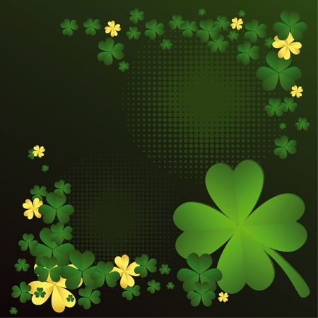 Saint Patrick backgroundのイラスト素材