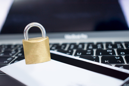 The security of credit card payments.の写真素材