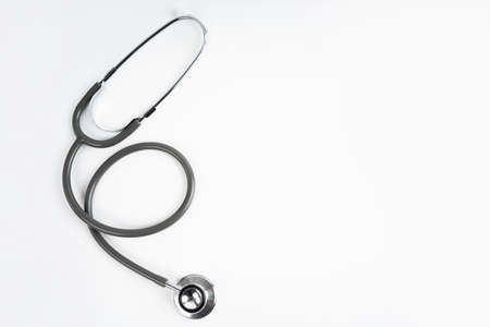 Stethoscope isolated on white background.の写真素材