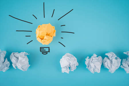 In search of great idea.の写真素材